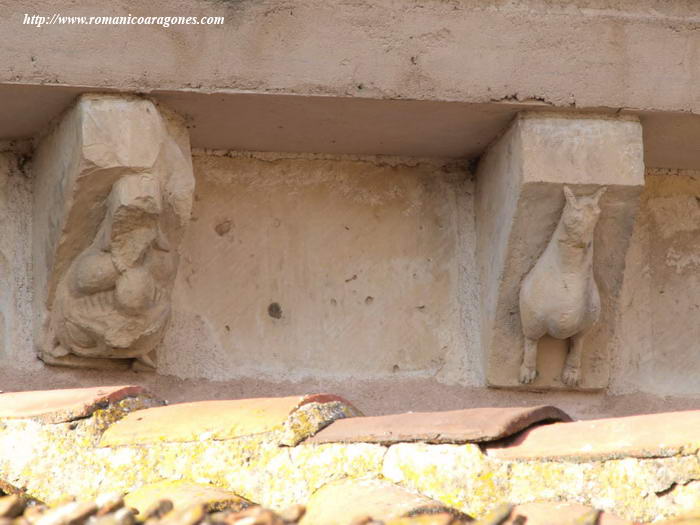 CANECILLOS LADO SUR DE LA CABECERA